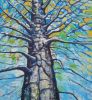Drzewo, 60 x 80 cm, olej